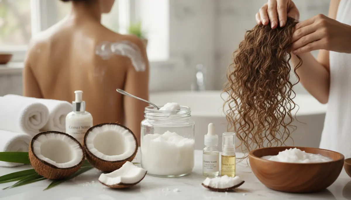 Huile de Coco : Bienfaits Corps & Cheveux (Le Guide de Clémence)