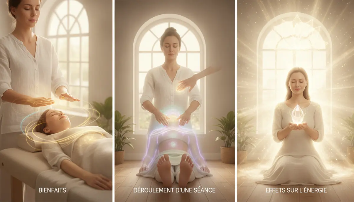 Le Reiki : Bienfaits, Séance et Énergie (Guide de Clémence)